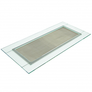 Abdeckung Edelstahlgitter 60x30